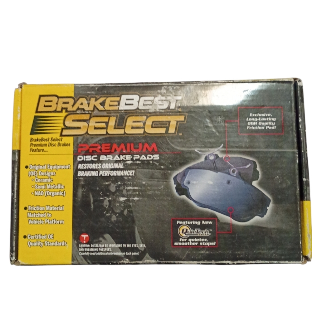 Ceramic Disc Brake Pad Set Brakebest SC815A (Pads Only)